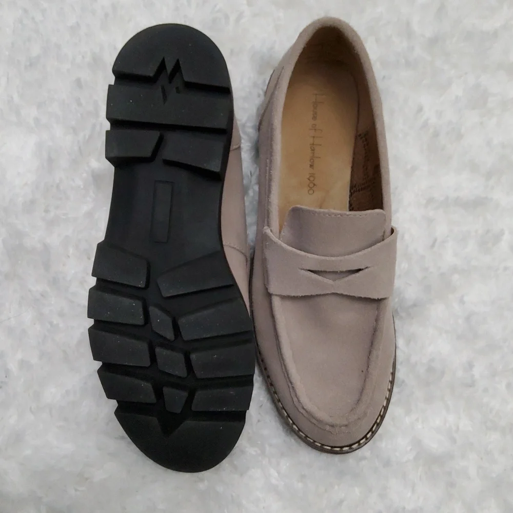 House Of Harlow Suede Loafers